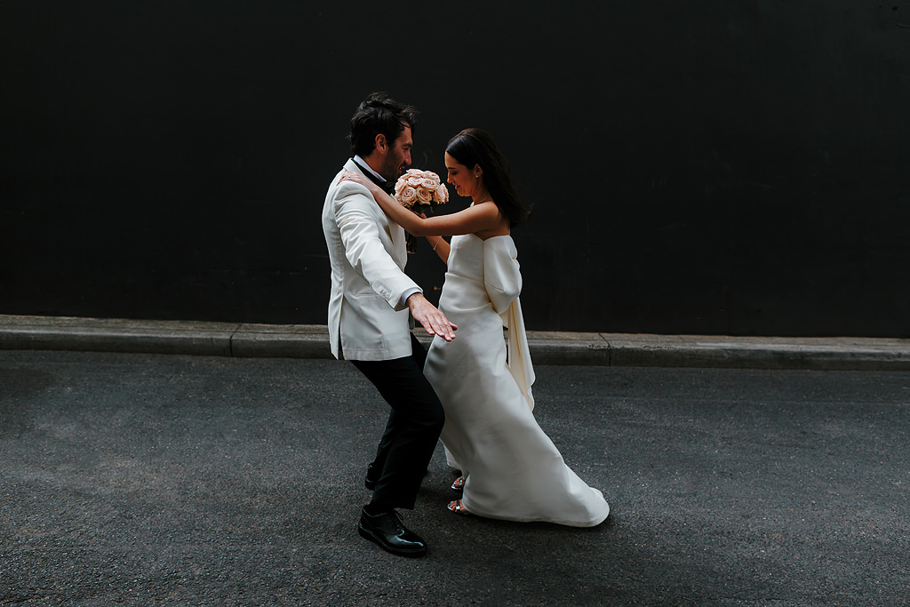 Melbourne City wedding portraits
