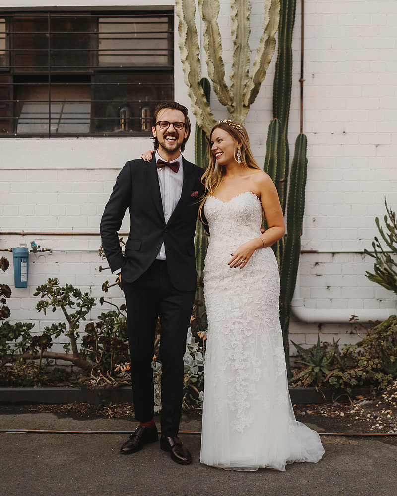 North Melbourne wedding warehouse venue