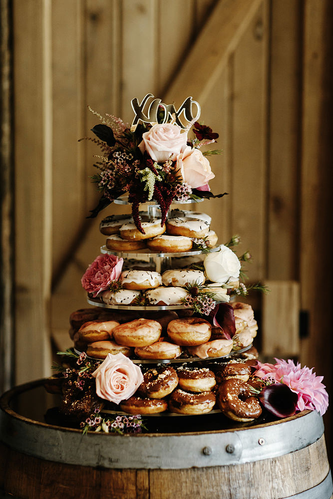 Immerse Yarra Valley Wedding Donut Tower