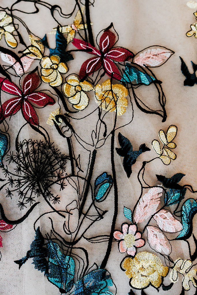 Suzanne Harward Songbird gown details