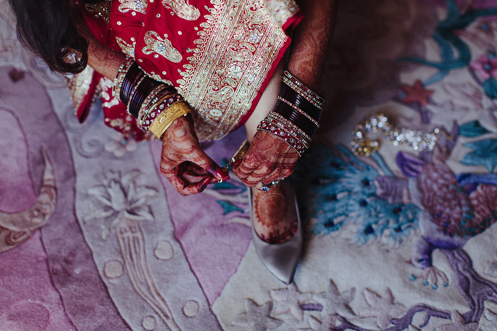 indian wedding bridal preparation