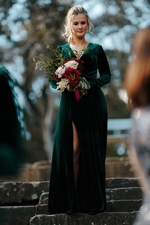 Emerald green bridesmaid dresses on Pinterest
