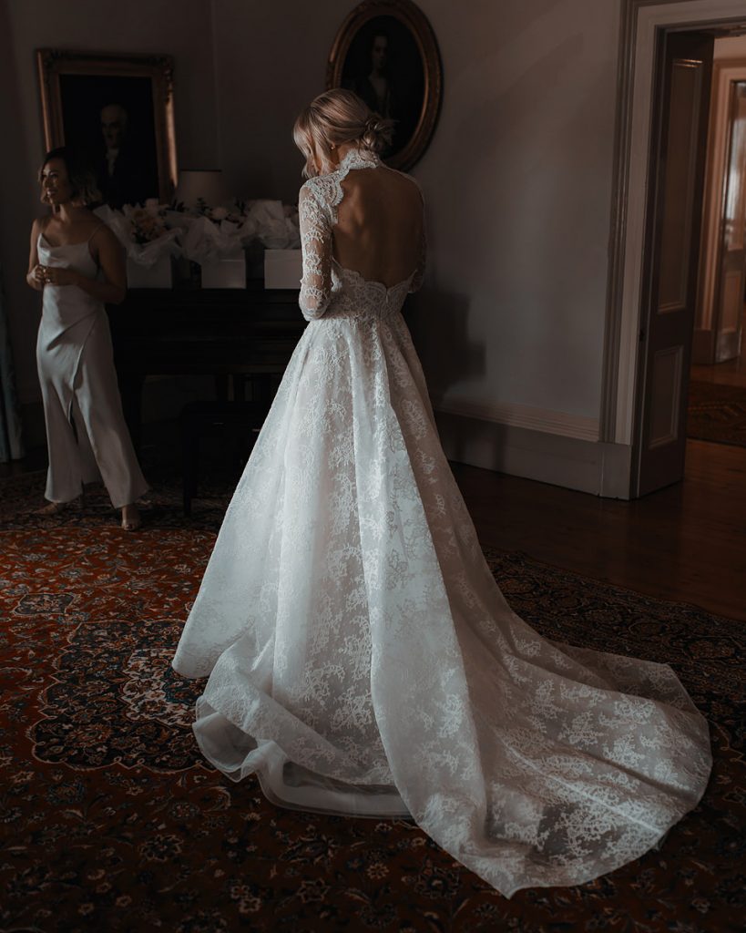 How much is a paolo sebastian wedding clearance dress