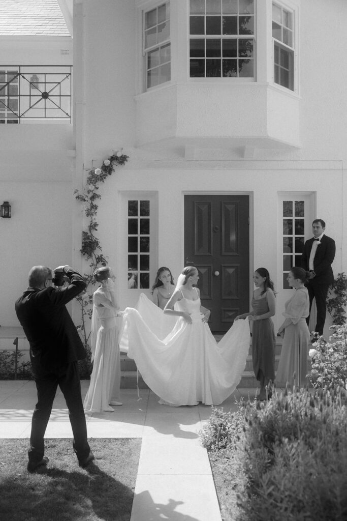 Reine La Rue wedding photos