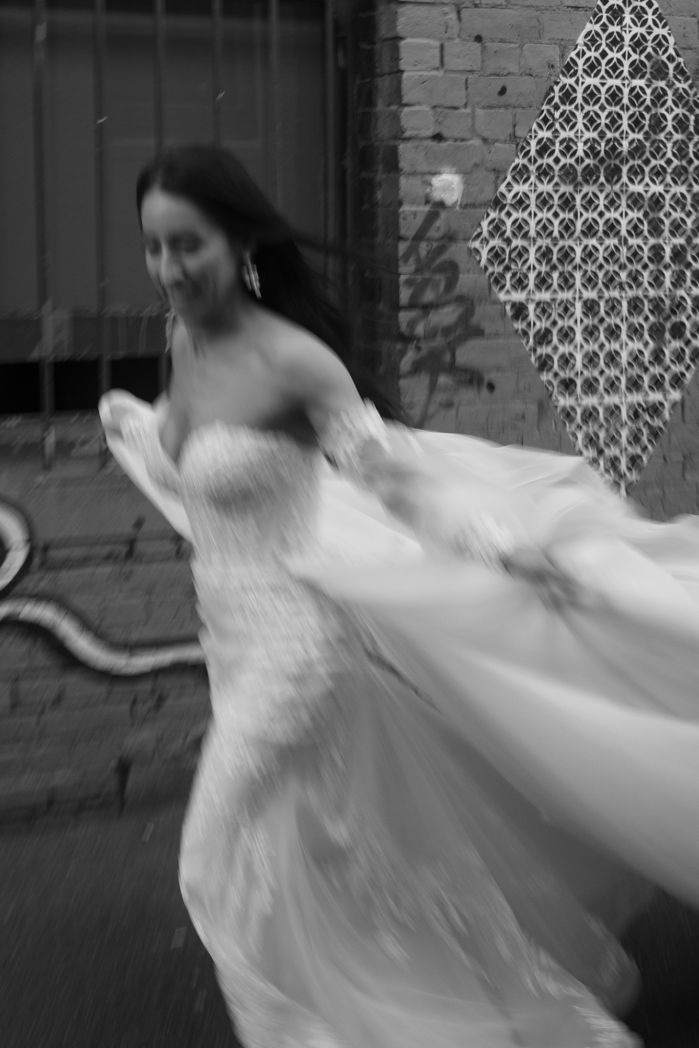 george ballroom wedding portraits