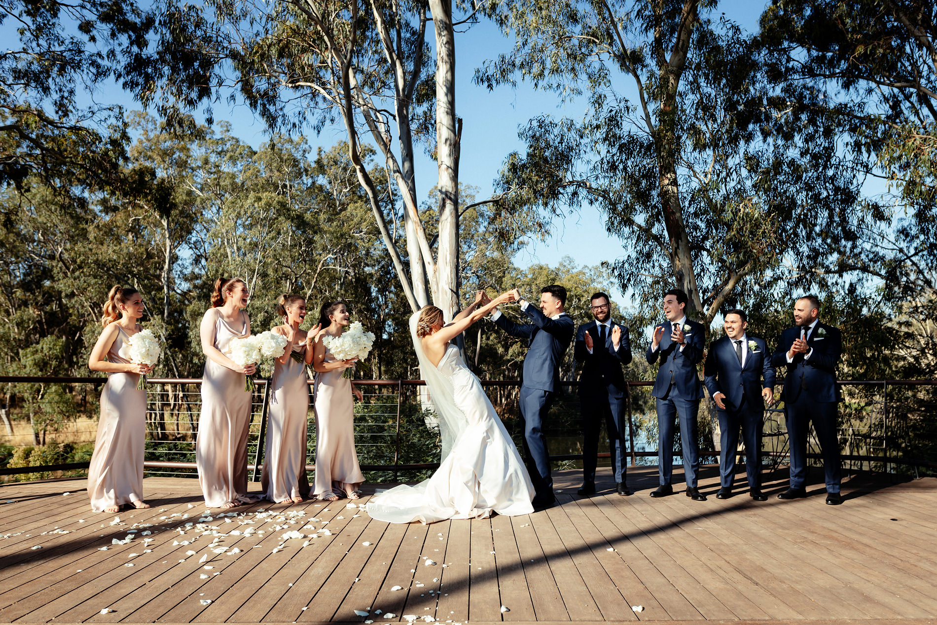 Mitchelton Winery wedding photos