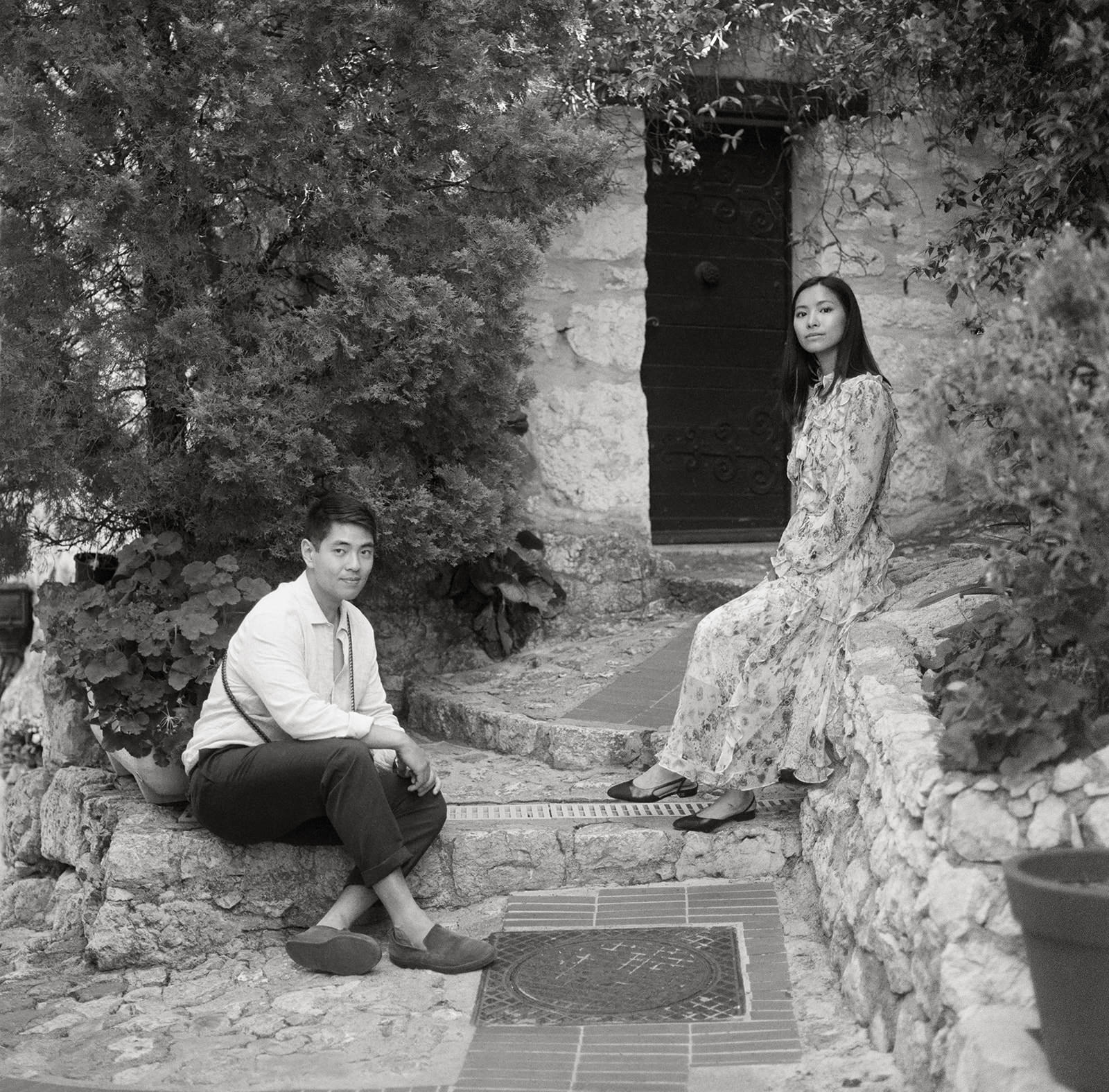 Eze France wedding elopement photos