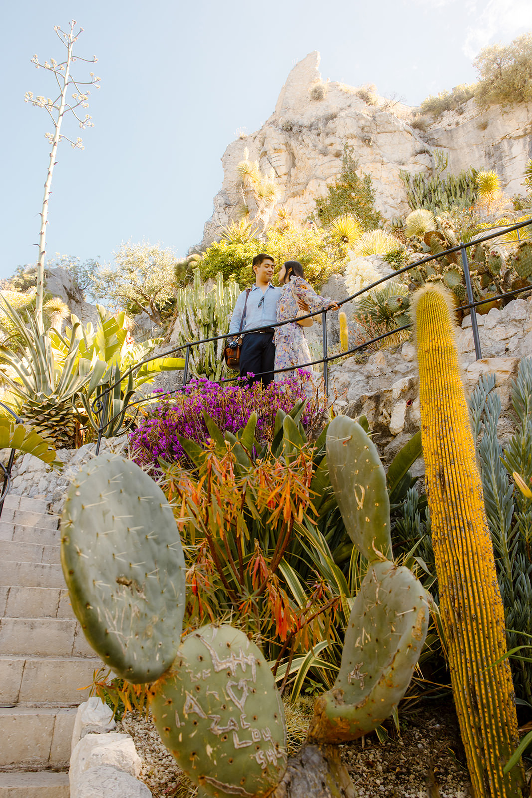 Eze France wedding elopement photos