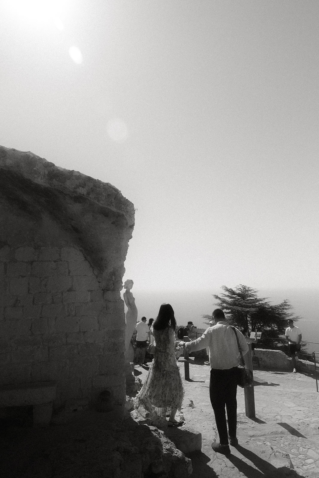 Eze France wedding elopement photos, Le Jardin Exotique