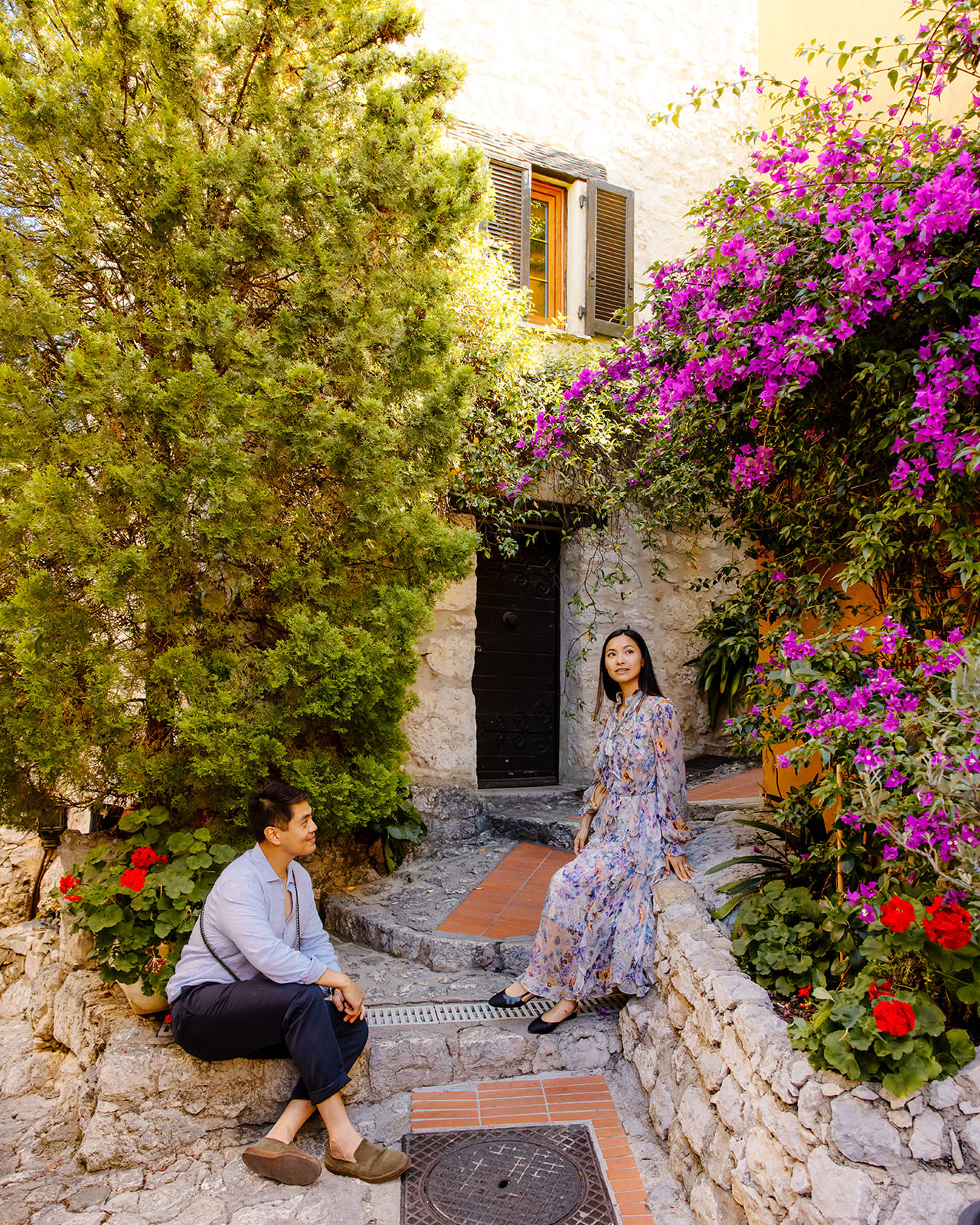 Eze France wedding elopement photos