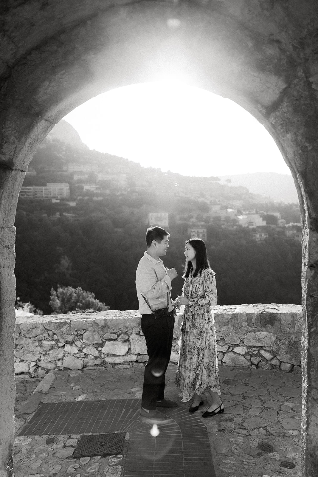 Eze France wedding elopement photos